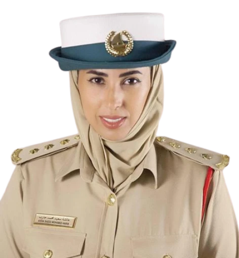 Captain Aisha Saeed Harib details new img