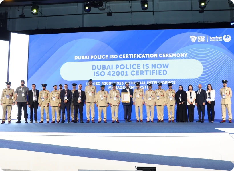 Dubai Police Awarded ISO Certification for Artificial Intelligence Management System img 3
