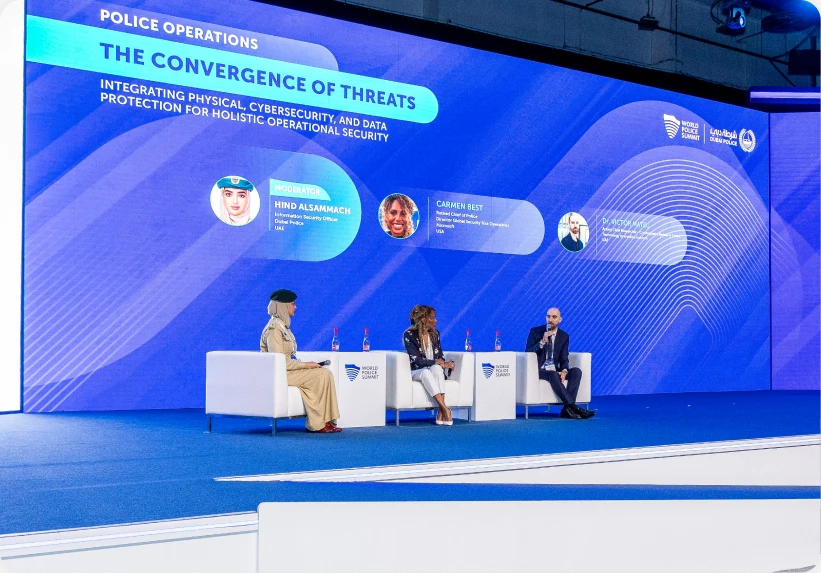 Fireside Chat The Convergence of Threats Integrating Physical, Cybersecurity, and Data Protection for Holistic Operational Security img