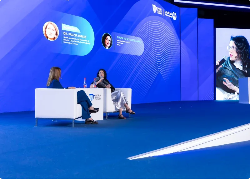 Fireside Chat AI Governance Shaping Ethical and Responsible AI Deployment in Public Safety (E & W) 2 Image