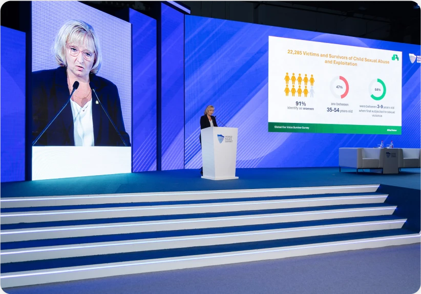 Keynote Nina From Research to Action Implementing latest research in Law Enforcement Strategies to Combat Child Sexual Abuse and Exploitation 4 Image