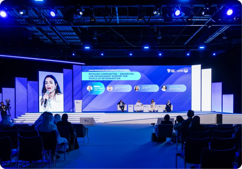 Panel Discussion Bridging Communities – Enhancing Law Enforcement Support for People of Determination 1 Image